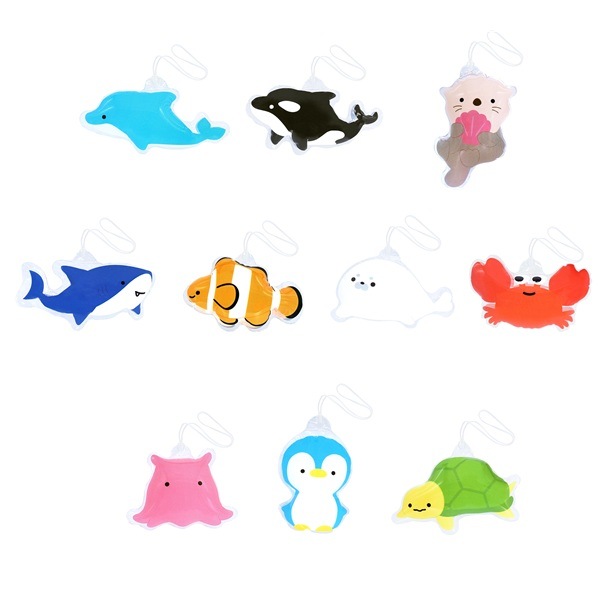 海の生き物ダイカットエアーヨーヨー 20個セット|お祭り景品 縁日