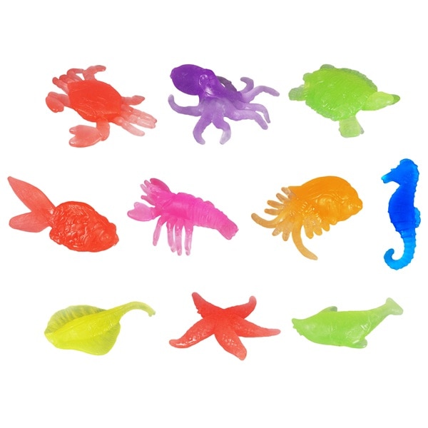 ぷにぷにやわらか水族館 100個セット|お祭り景品 縁日おもちゃ 景品