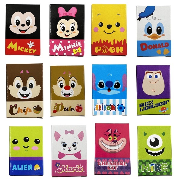 キャラクターイラスト入りトランプセット ディズニーキャラクターミニトランプ 25個セット