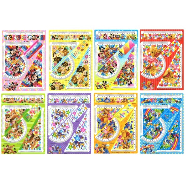 ディズニー定規シートセット 24個セット