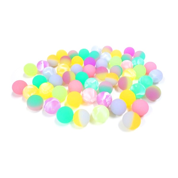 スーパーボール 光るパステルミックス 27mm 100個セット スーパーボール 光るパステルミックス 27mm 100個セット
