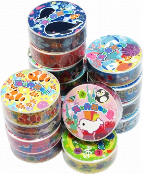 海の仲間達マスキングテープ 32個セット