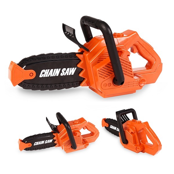 チェーンソー型の電動おもちゃ 電動チェーンソーミニ