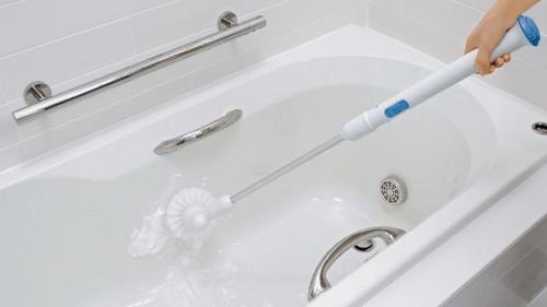 SS-2024-K719]ツインバード：充電式バスポリッシャー ふろピカッシュEX