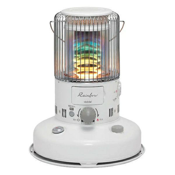 TOYOTOMI ぐるんpa ストーブ ホワイト ◎トヨトミ：ぐるんPaシリーズ対流型石油ストーブ(電池レス点火