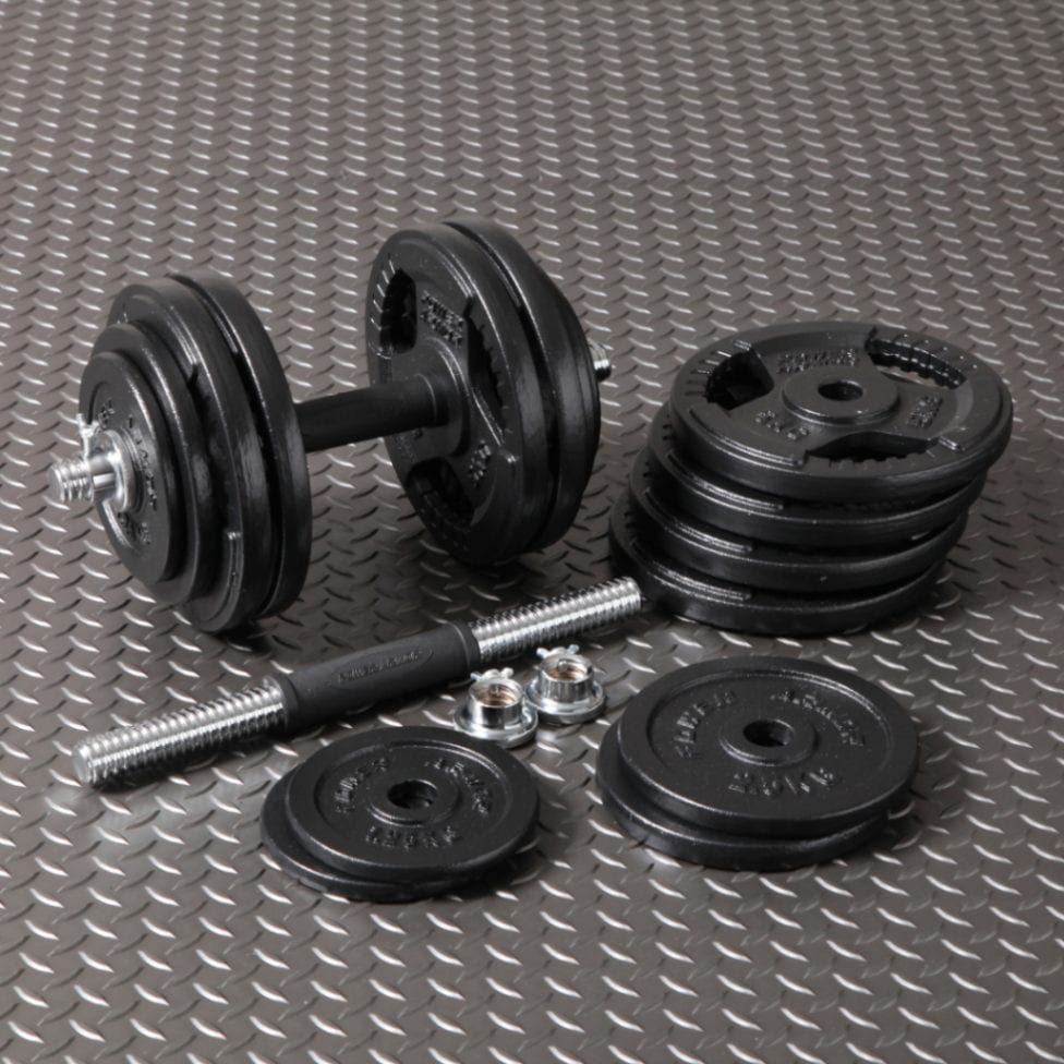 アイアンダンベル59KGセット（片手29.5KG×2個）/POWER ARMOR