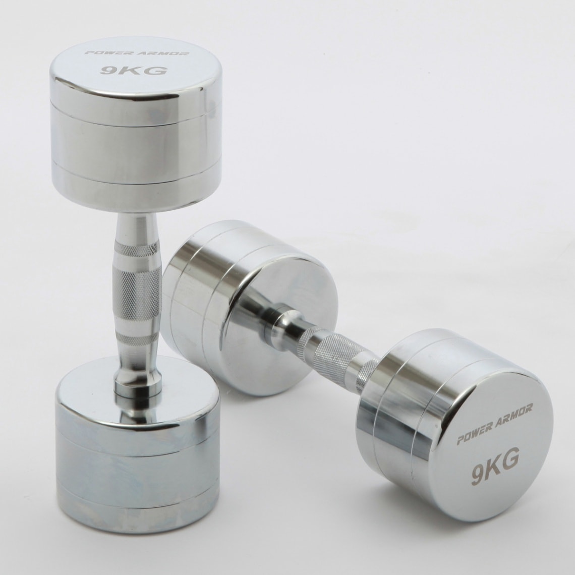 NEW クロームダンベル9KG (2本)/POWER ARMOR（パワーアーマー）