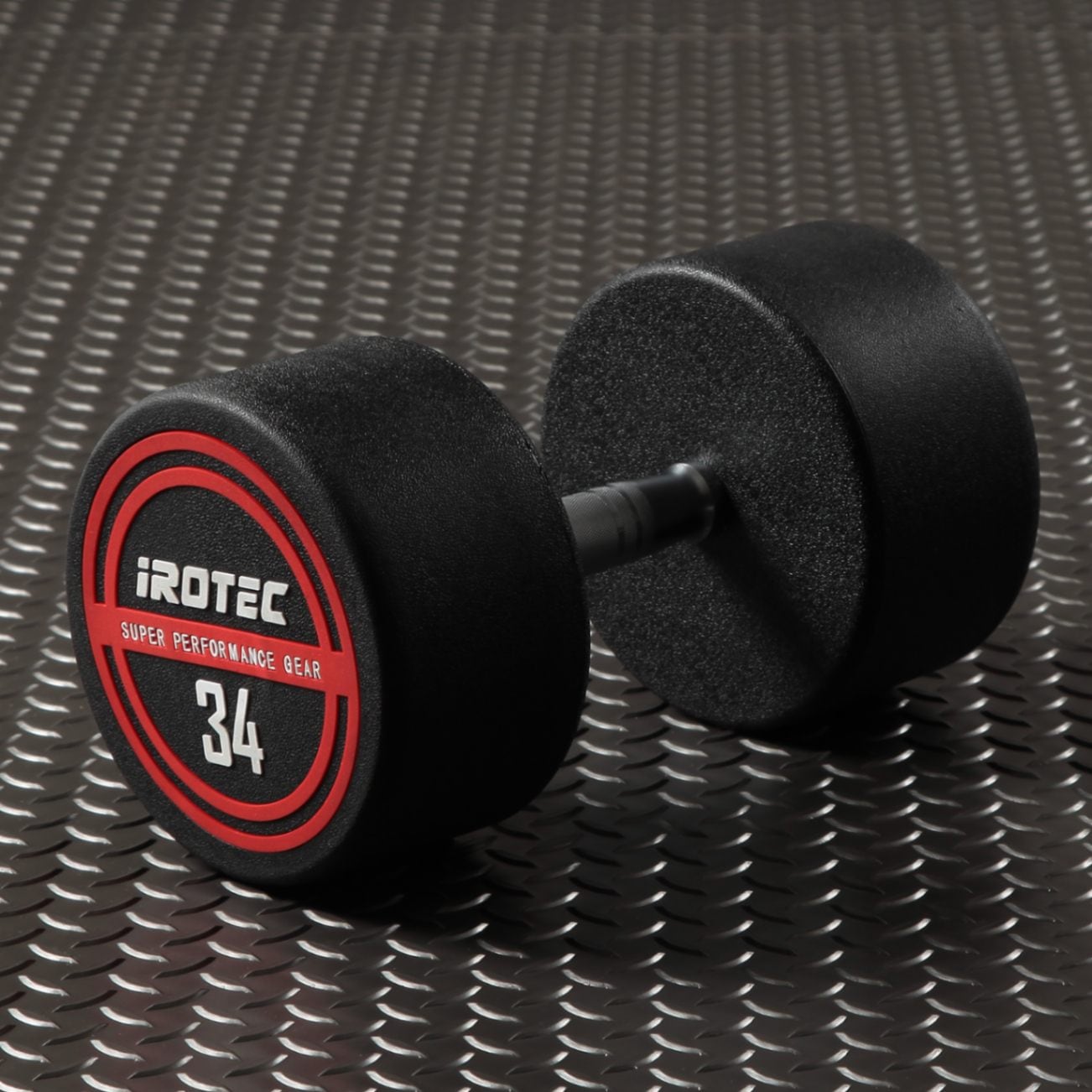 NEWラバージムダンベル34kg / IROTEC（アイロテック）