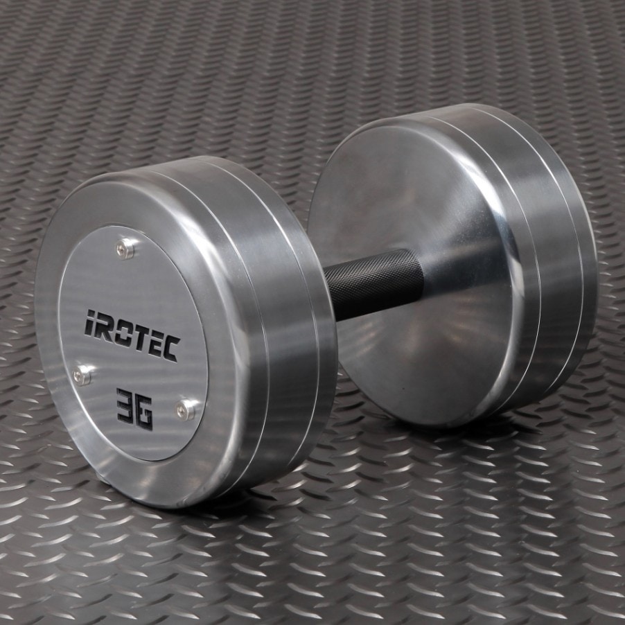 ハードクロームジムダンベル36KG/IROTEC（アイロテック）
