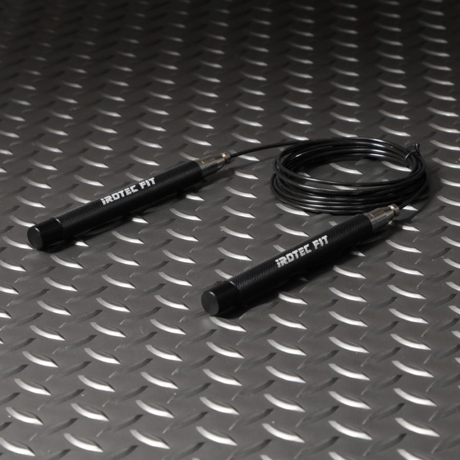 IROTEC FIT（アイロテック フィット）アルミニウムジャンピングロープ　ブラック