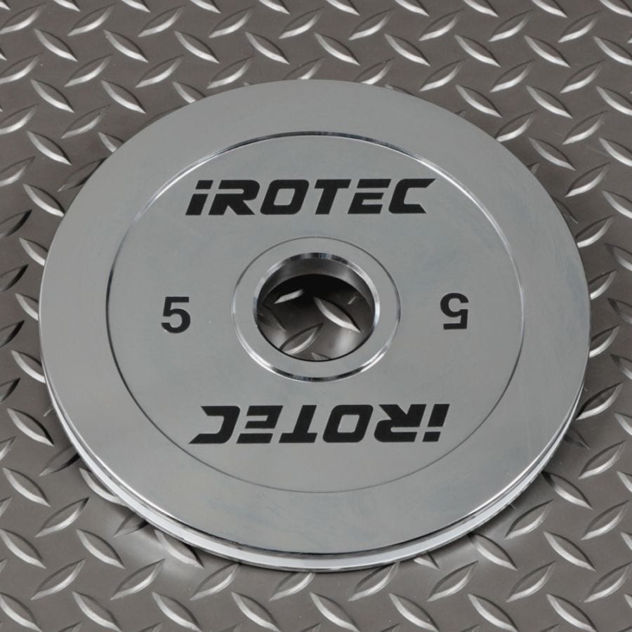 IROTEC（アイロテック）オリンピッククロームプレート5KG【1枚】 穴径