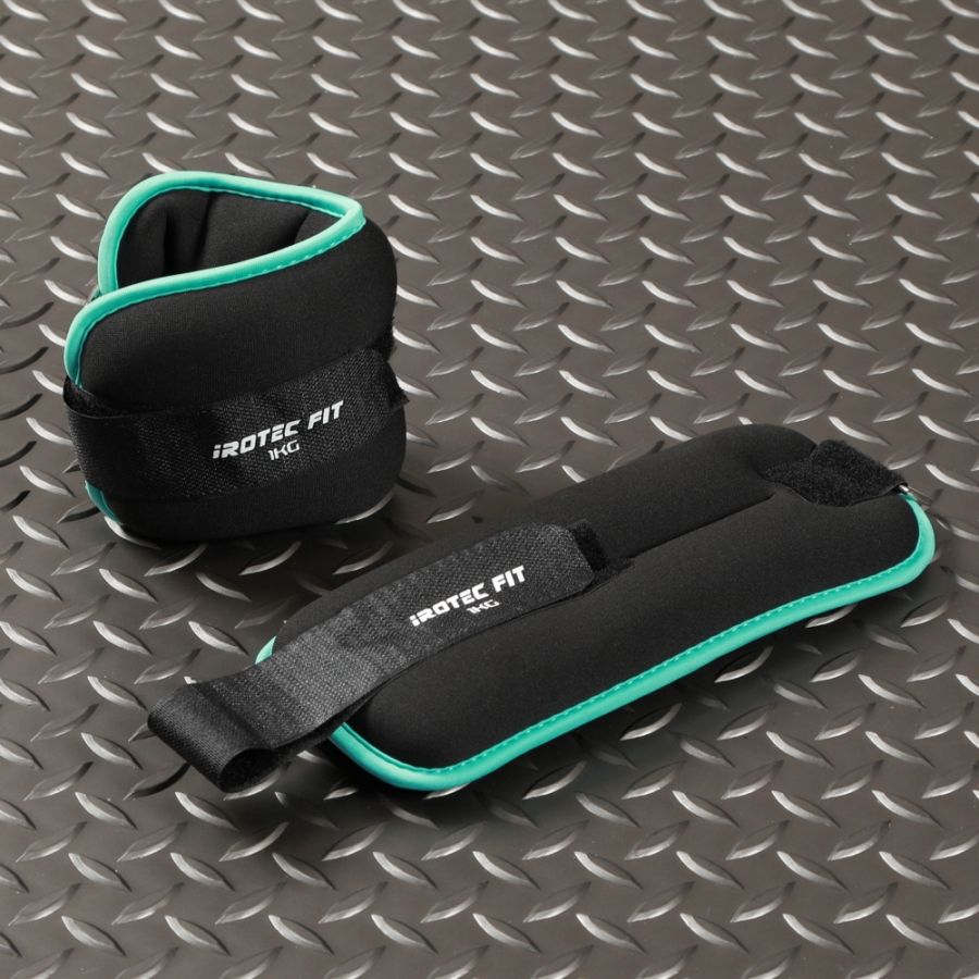 【2025年10月新発売】IROTEC FIT（アイロテックフィット）ネオプレーンパワーウエイトアンクル1000 グリーン 片足1kg×2個セット