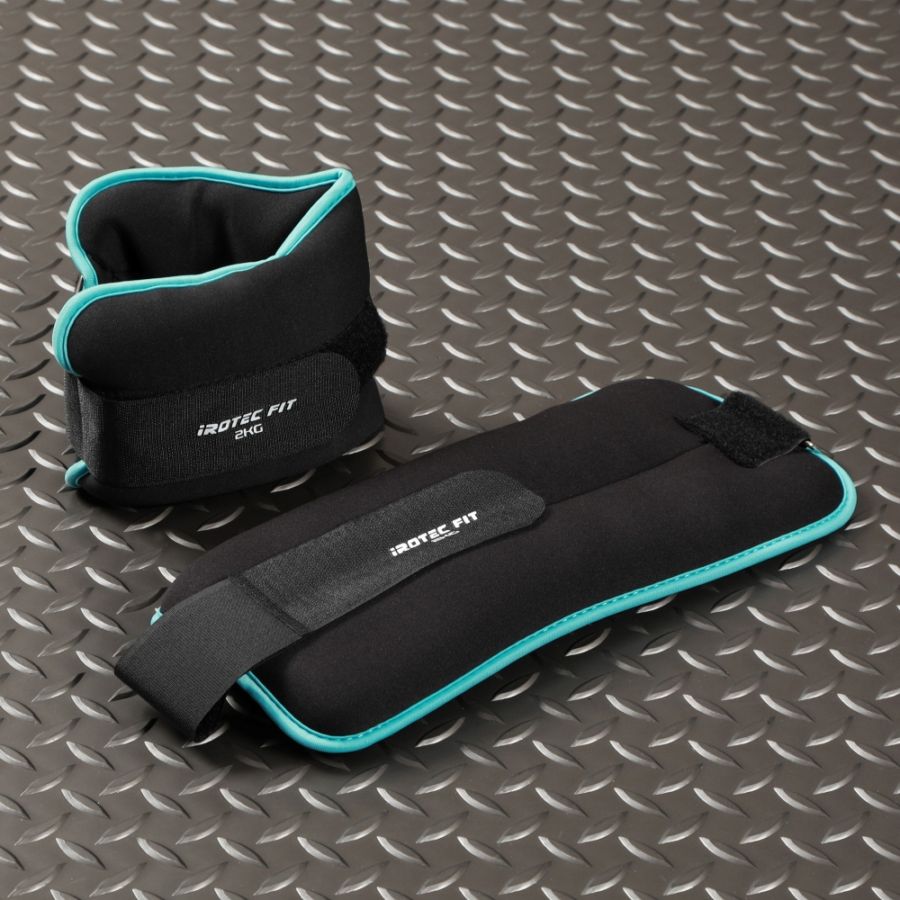 【2025年10月新発売】IROTEC FIT（アイロテックフィット）ネオプレーンパワーウエイトアンクル2000 ブルー 片足2kg×2個セット