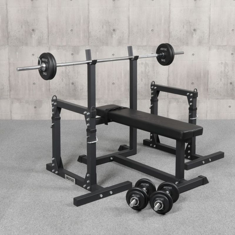 【おまけ付き】セーフティーバー（アイロテック） Amazon.co.jp: IROTEC セイフティーラックワイドタイプ/ベンチプレスを