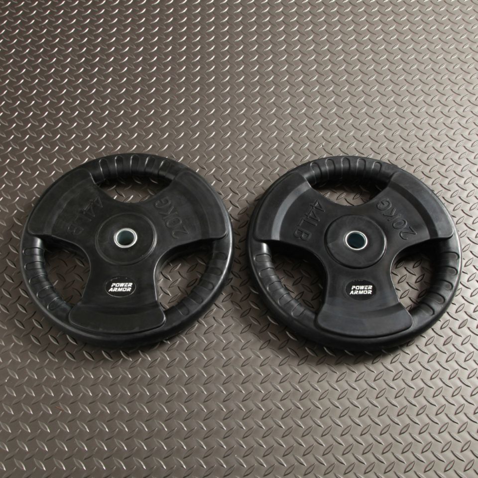 ラバープレート20kg×2枚 (穴径29mm) / POWER ARMOR（パワーアーマー）