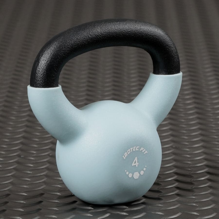 【2026年7月新発売】IROTEC FIT（アイロテック フィット）ネオプレーンケトルベル スモーキーブルー4KG