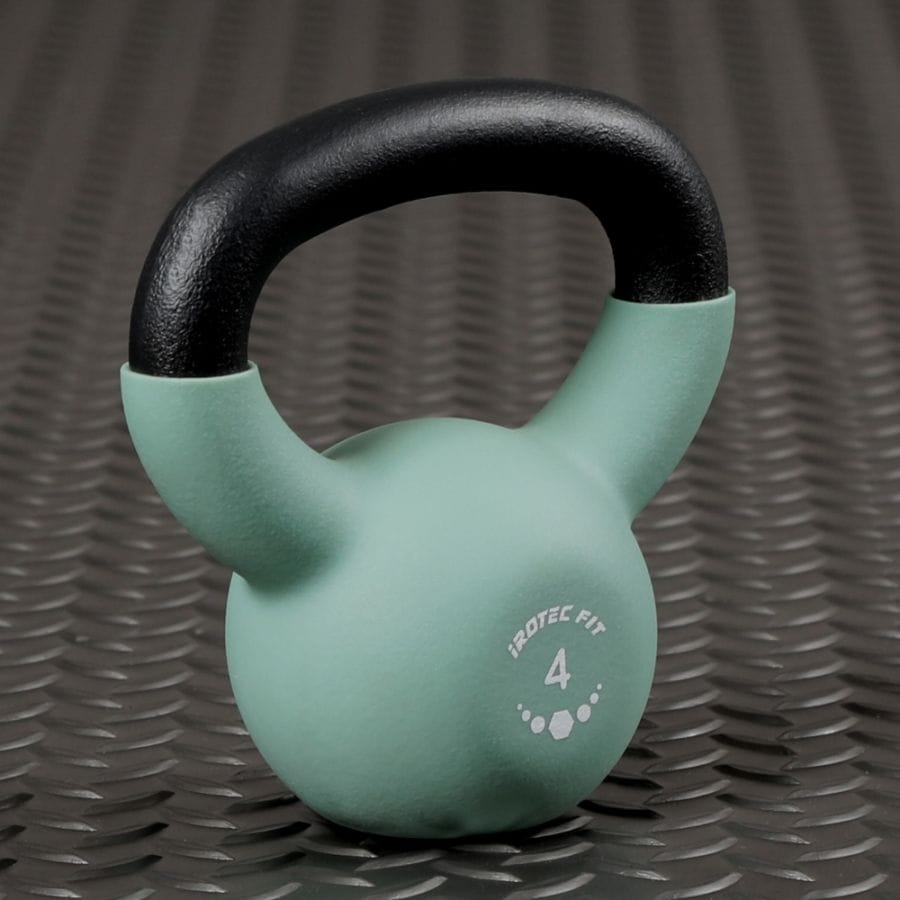 【2026年7月新発売】IROTEC FIT（アイロテック フィット）ネオプレーンケトルベル ピスタチオグリーン 4KG 