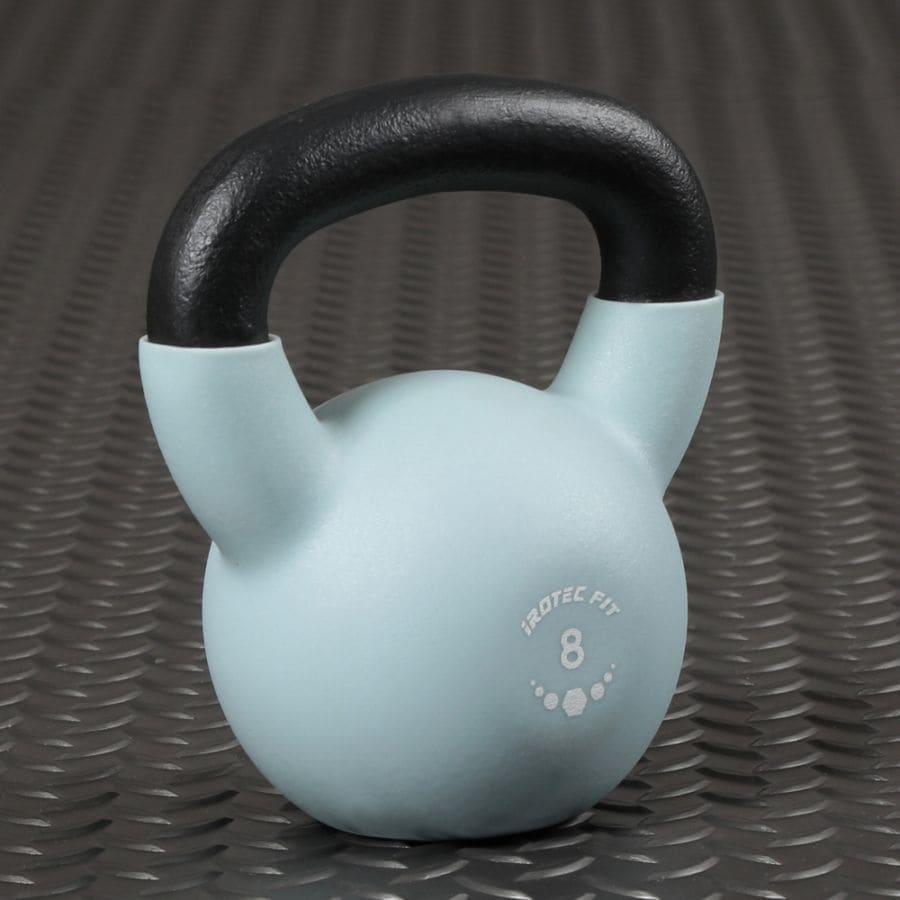 【2026年7月新発売】IROTEC FIT（アイロテック フィット）ネオプレーンケトルベル スモーキーブルー8KG