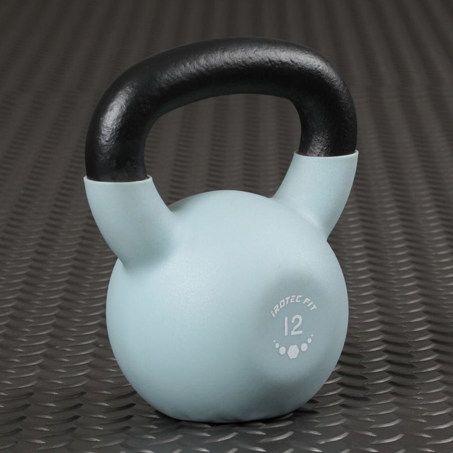 【2026年7月新発売】IROTEC FIT（アイロテック フィット）ネオプレーンケトルベル スモーキーブルー12KG