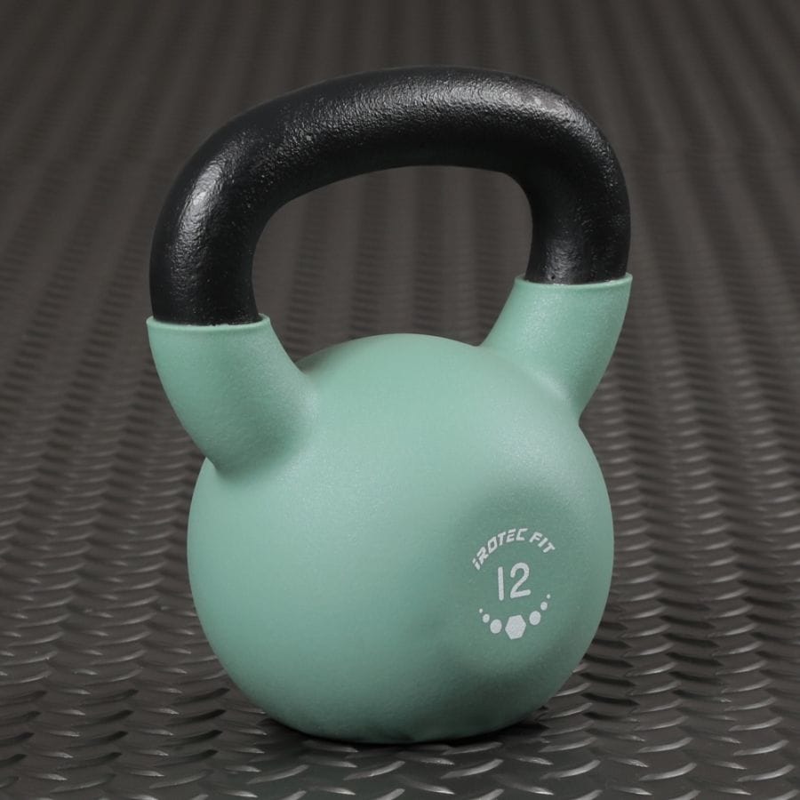 【2026年7月新発売】IROTEC FIT（アイロテック フィット）ネオプレーンケトルベル ピスタチオグリーン 12KG