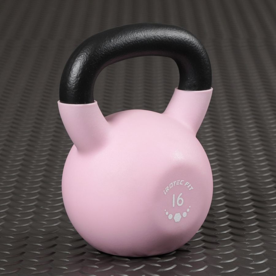 【2026年7月新発売】IROTEC FIT（アイロテック フィット）ネオプレーンケトルベル サクラピンク 16KG