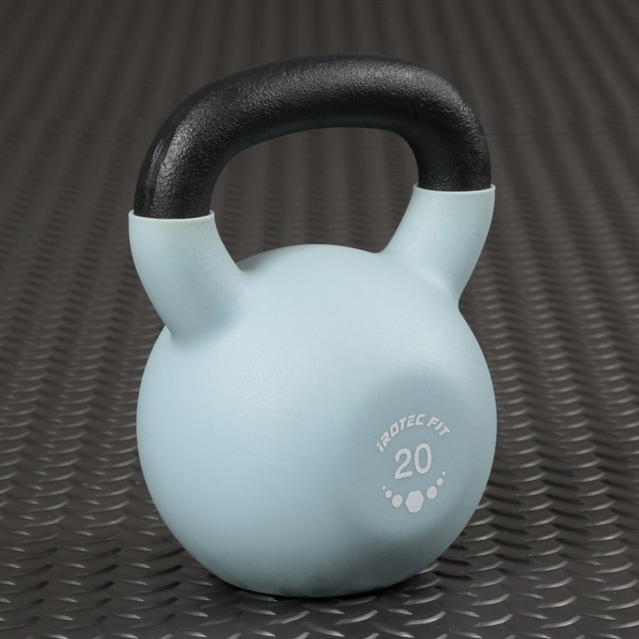 【2026年7月新発売】IROTEC FIT（アイロテック フィット）ネオプレーンケトルベル スモーキーブルー20KG