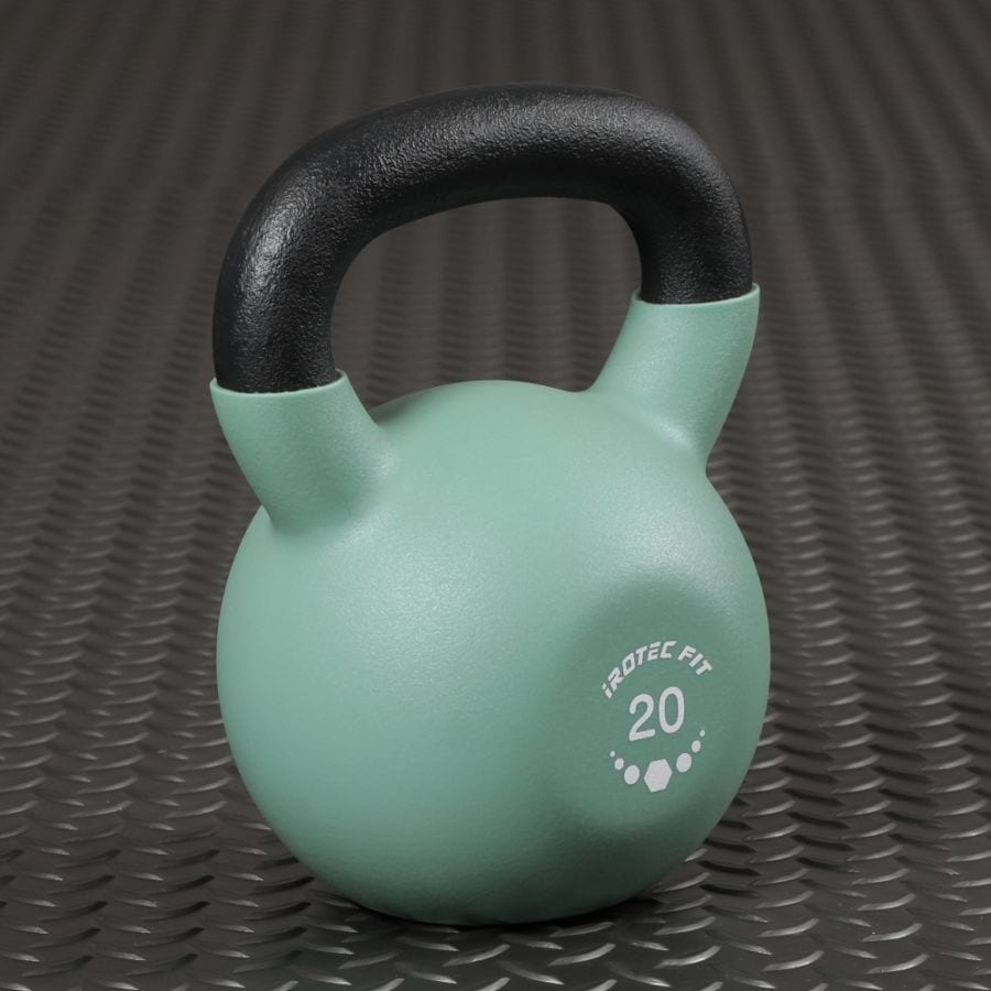 【2026年7月新発売】IROTEC FIT（アイロテック フィット）ネオプレーンケトルベル ピスタチオグリーン 20KG