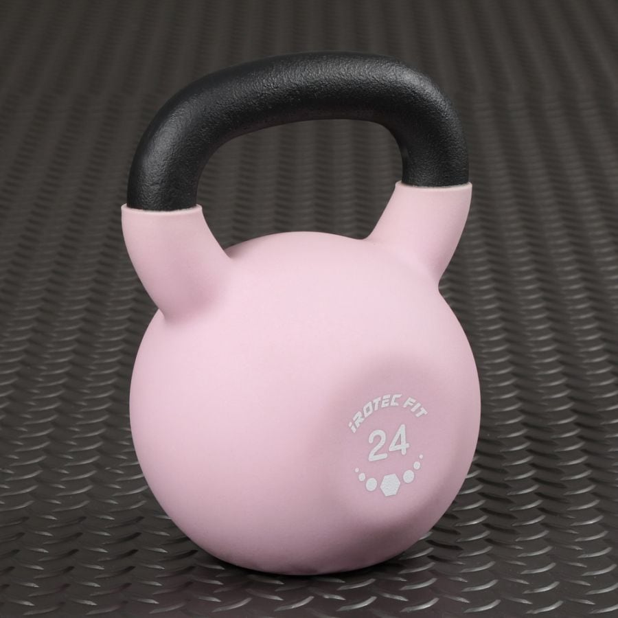【2026年7月新発売】IROTEC FIT（アイロテック フィット）ネオプレーンケトルベル サクラピンク 24KG