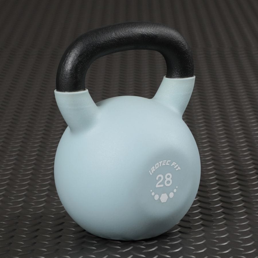 【2026年7月新発売】IROTEC FIT（アイロテック フィット）ネオプレーンケトルベル スモーキーブルー28KG
