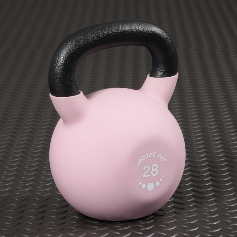 【2026年7月新発売】IROTEC FIT（アイロテック フィット）ネオプレーンケトルベル サクラピンク 28KG