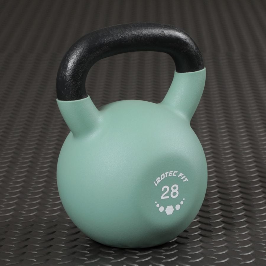 【2026年7月新発売】IROTEC FIT（アイロテック フィット）ネオプレーンケトルベル ピスタチオグリーン 28KG