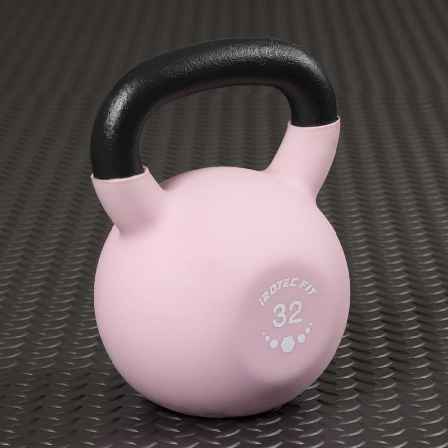 【2026年7月新発売】IROTEC FIT（アイロテック フィット）ネオプレーンケトルベル サクラピンク 32KG