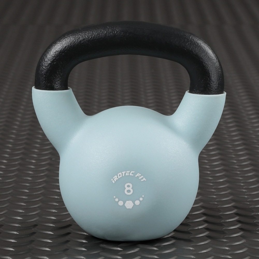 【2026年7月新発売】IROTEC FIT（アイロテック フィット）ネオプレーンケトルベル スモーキーブルー8KG-0