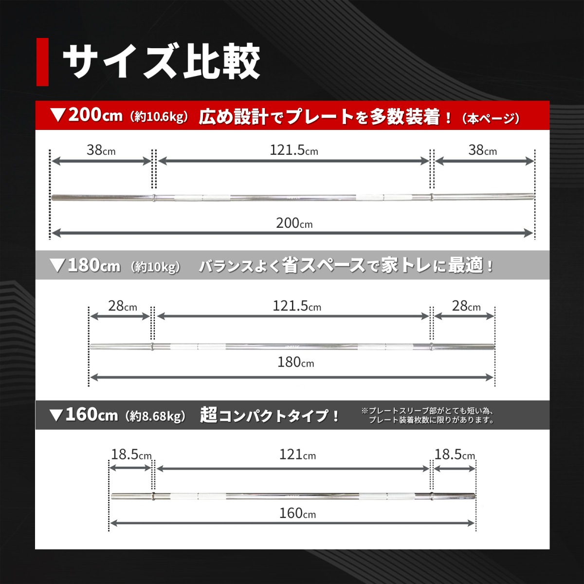 バーベルシャフト 200cm 28mm径（IROTEC レギュラーバーベルシャフト200cm【径28mm】 IROTEC (アイロテック)