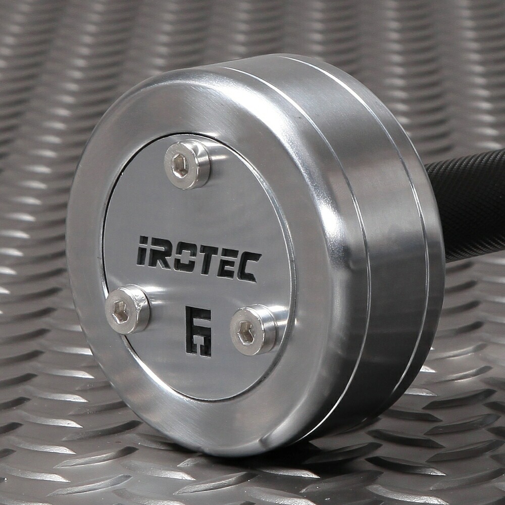ハードクロームジムダンベル6KG/IROTEC（アイロテック）-0