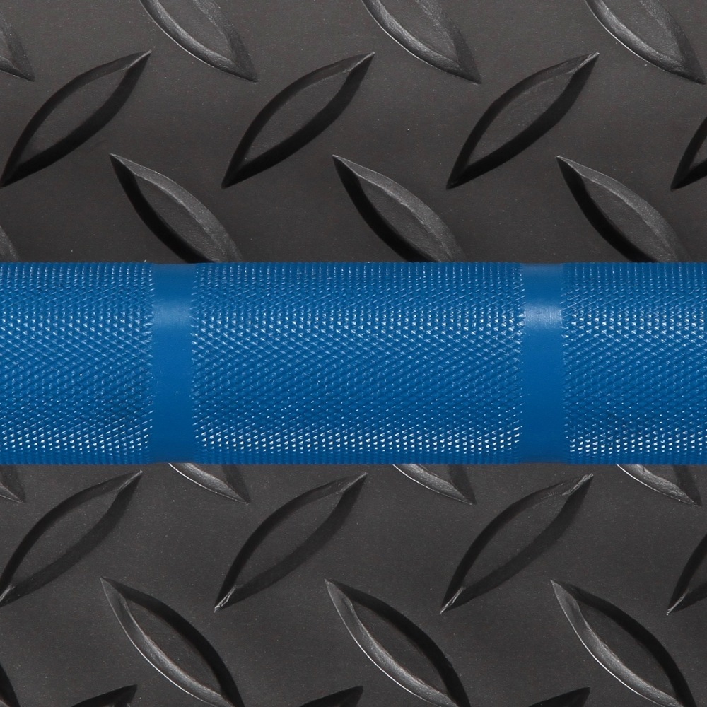 ブルーオリンピックラバーバーベル95KGセット(アルミカラー付き)/IROTEC（アイロテック）-2