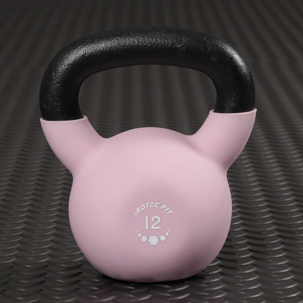 【2026年7月新発売】IROTEC FIT（アイロテック フィット）ネオプレーンケトルベル サクラピンク 12KG-0
