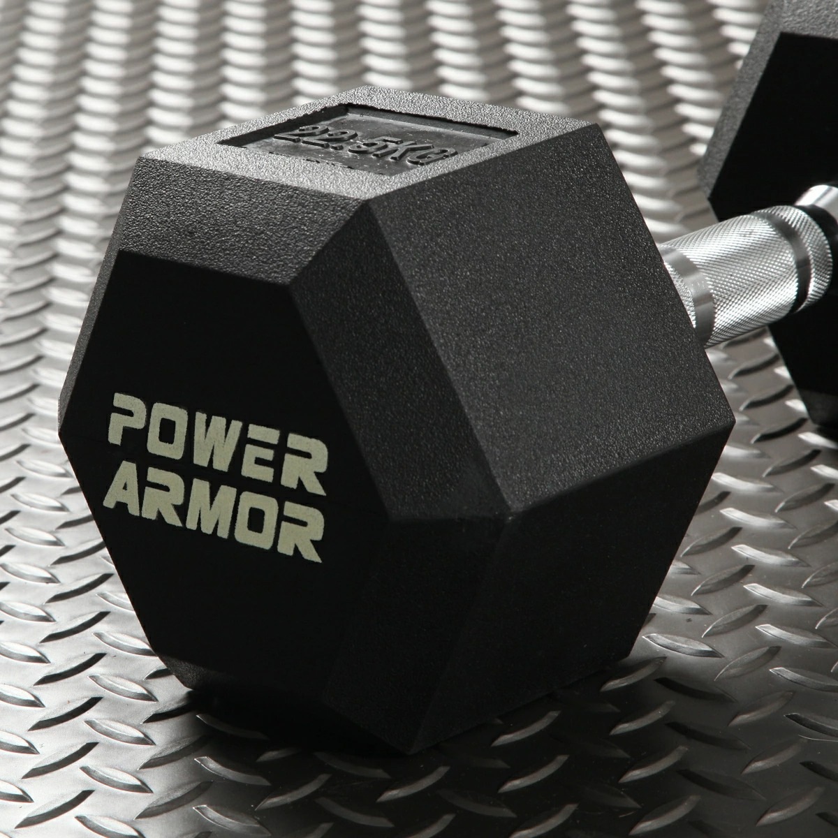 【大好評に付き完売！次回入荷予定は9月下旬頃】ラバーHEXダンベル22.5KG（1本）/POWER ARMOR（パワーアーマー）-0