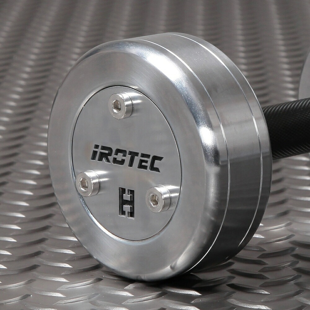 ハードクロームジムダンベル8KG/IROTEC（アイロテック）-0