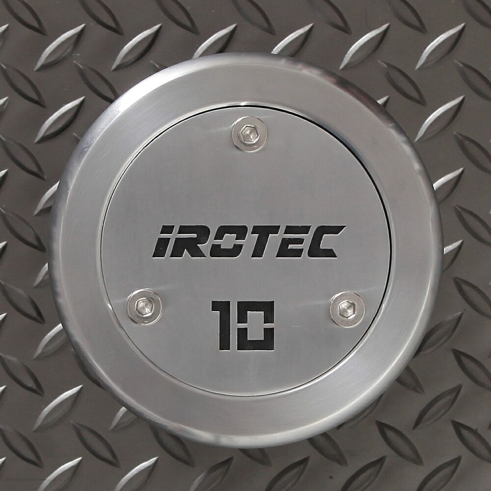 ハードクロームジムダンベル10KG/IROTEC（アイロテック）-1