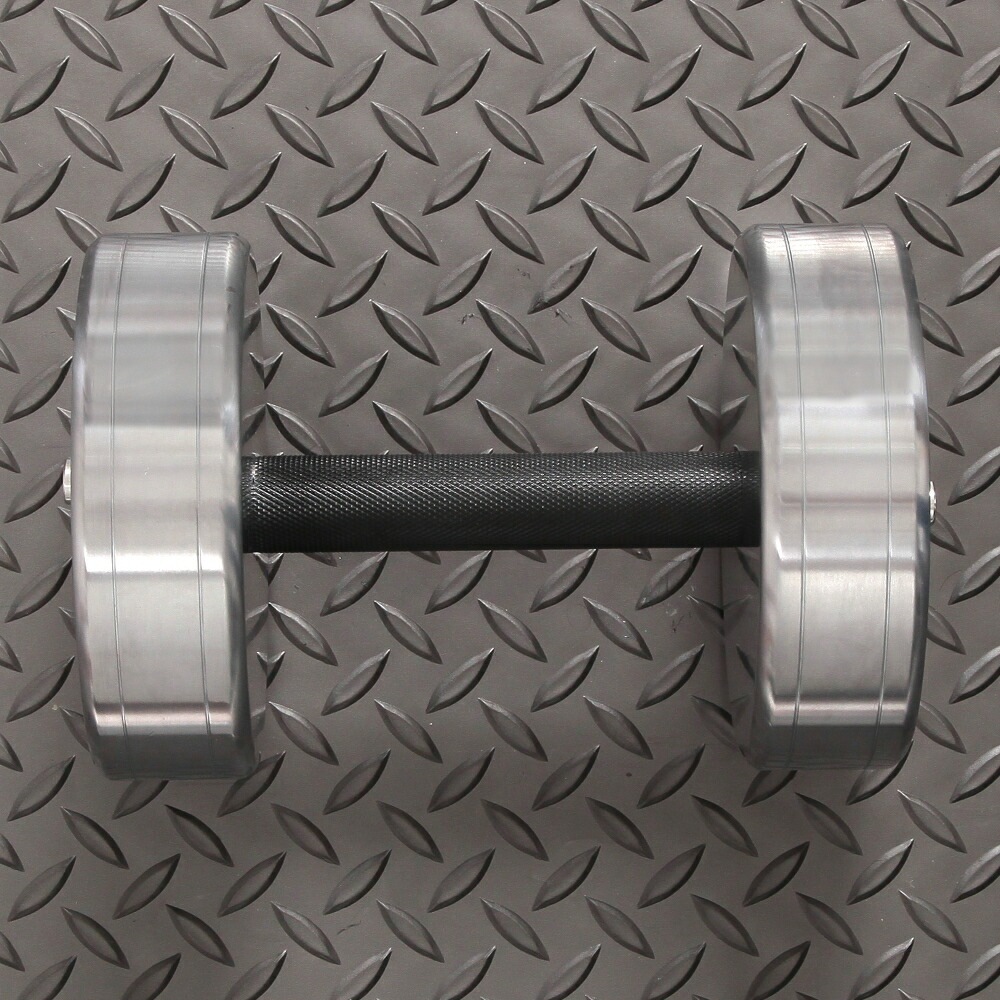 ハードクロームジムダンベル14KG/IROTEC（アイロテック）-2