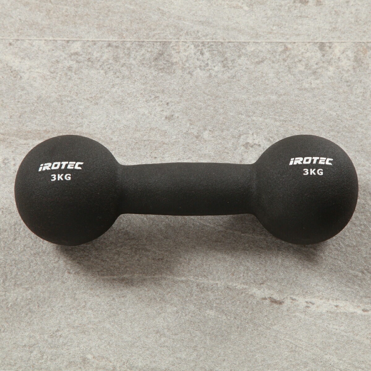 ネオプレーンダンベル6kgセット(片手3kg×2個) IROTEC (アイロテック)