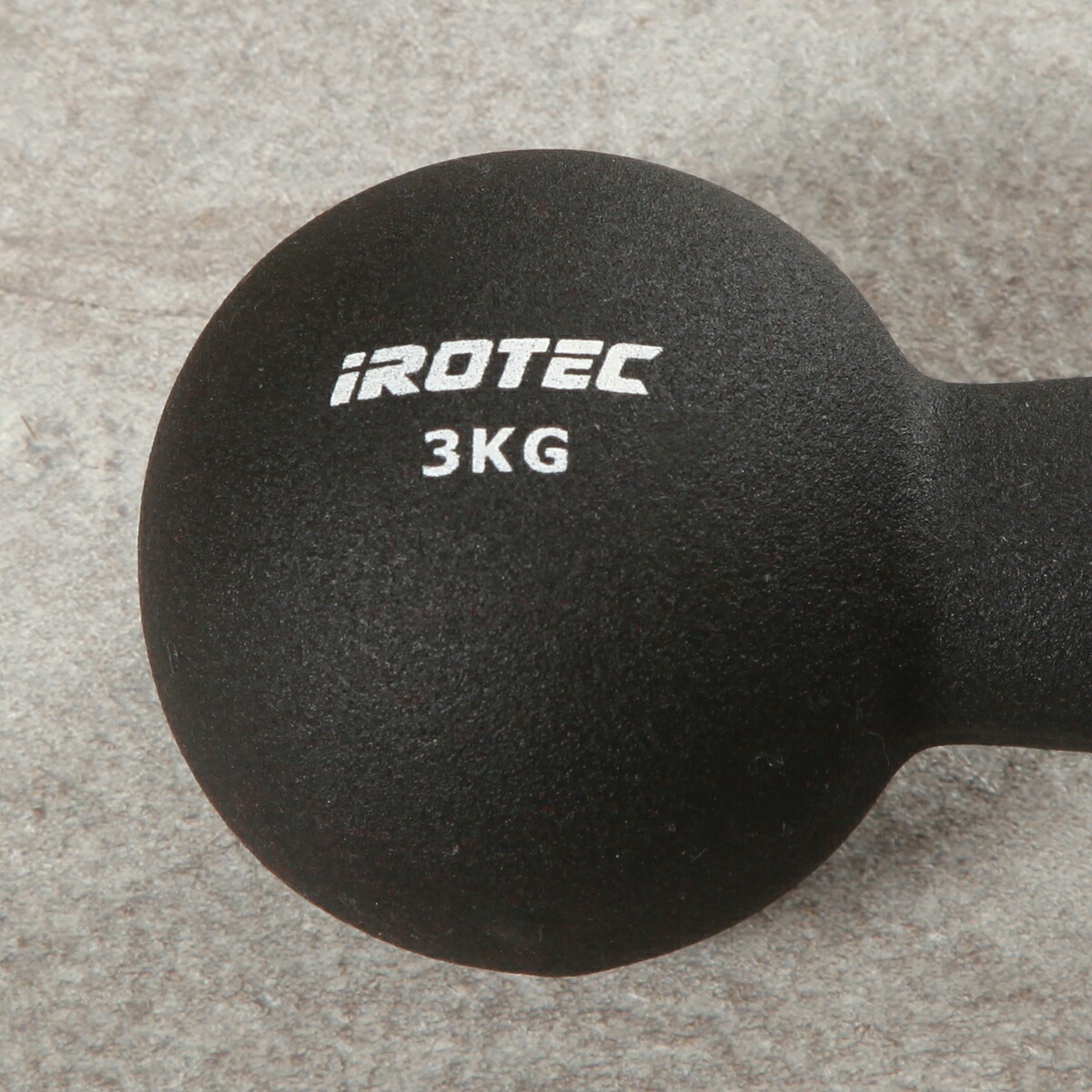 ネオプレーンダンベル6kgセット(片手3kg×2個) IROTEC (アイロテック)