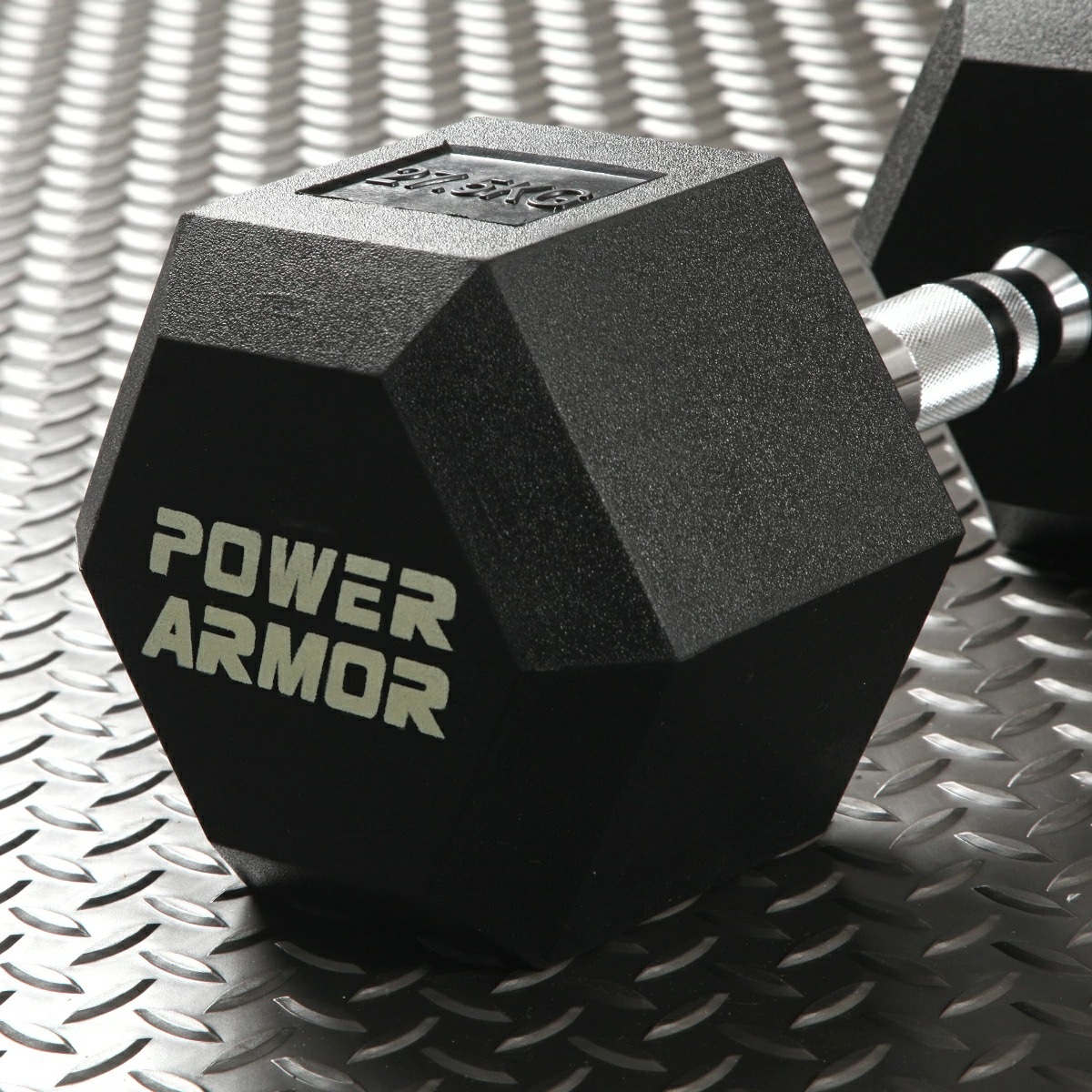 【大好評に付き完売！次回入荷予定は9月下旬頃】ラバーHEXダンベル27.5KG（2本セット）/POWER ARMOR（パワーアーマー）-0