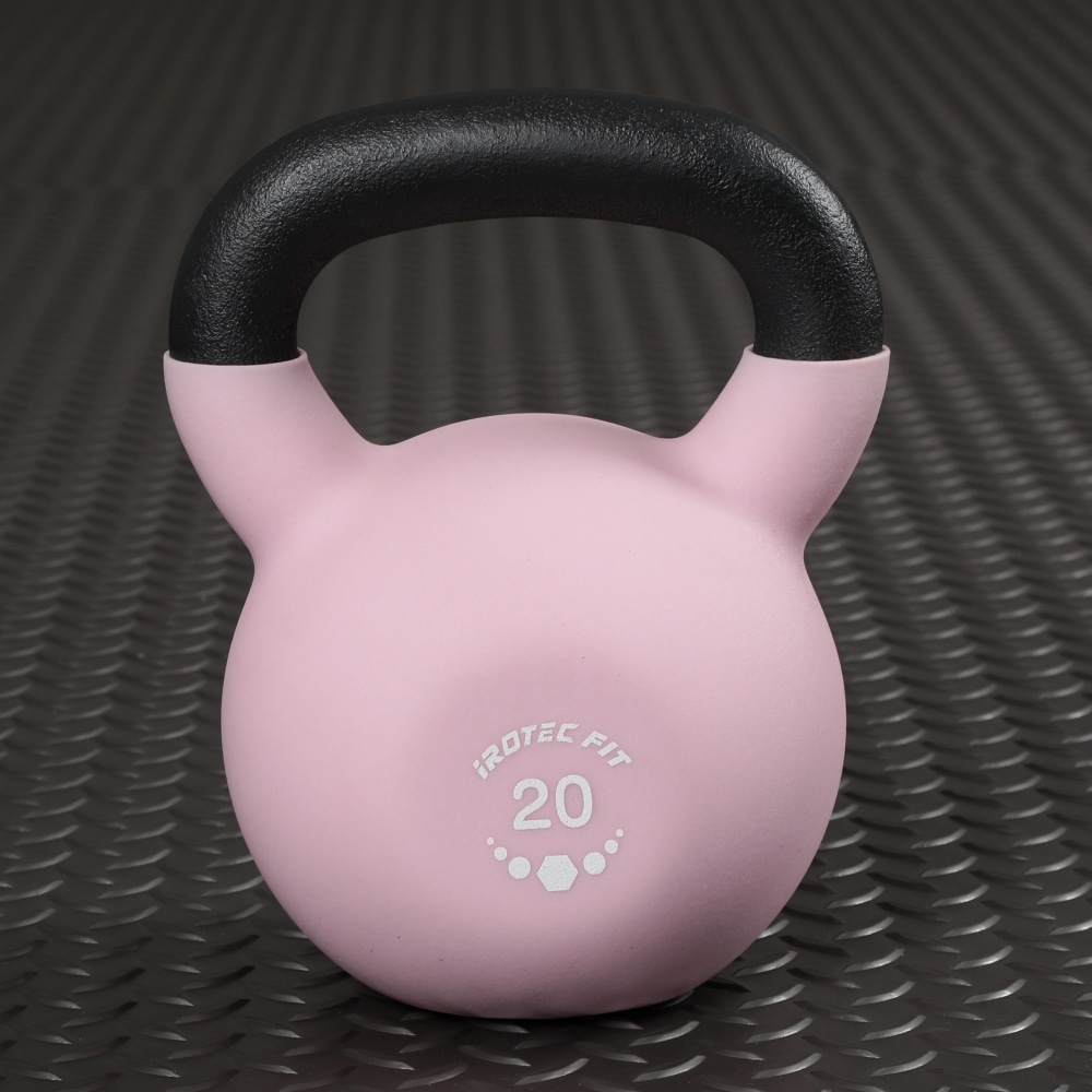【2026年7月新発売】IROTEC FIT（アイロテック フィット）ネオプレーンケトルベル サクラピンク 20KG-0