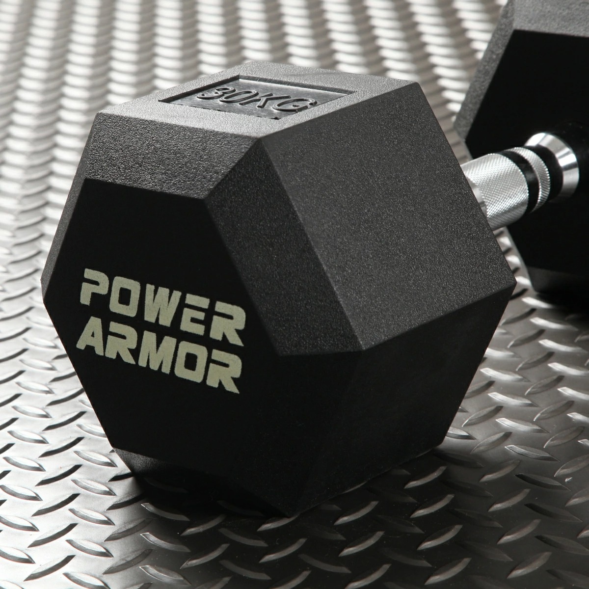ラバーHEXダンベル30KG（1本）/POWER ARMOR（パワーアーマー）-0