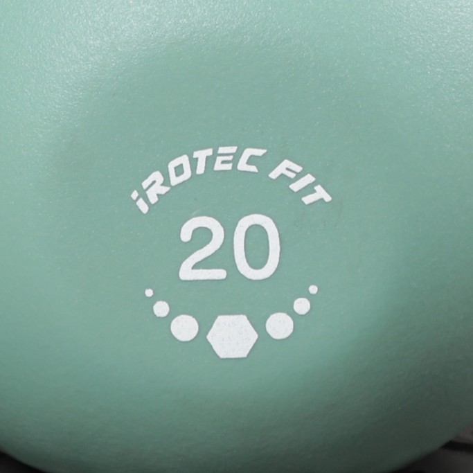 【2026年7月新発売】IROTEC FIT（アイロテック フィット）ネオプレーンケトルベル ピスタチオグリーン 20KG-3