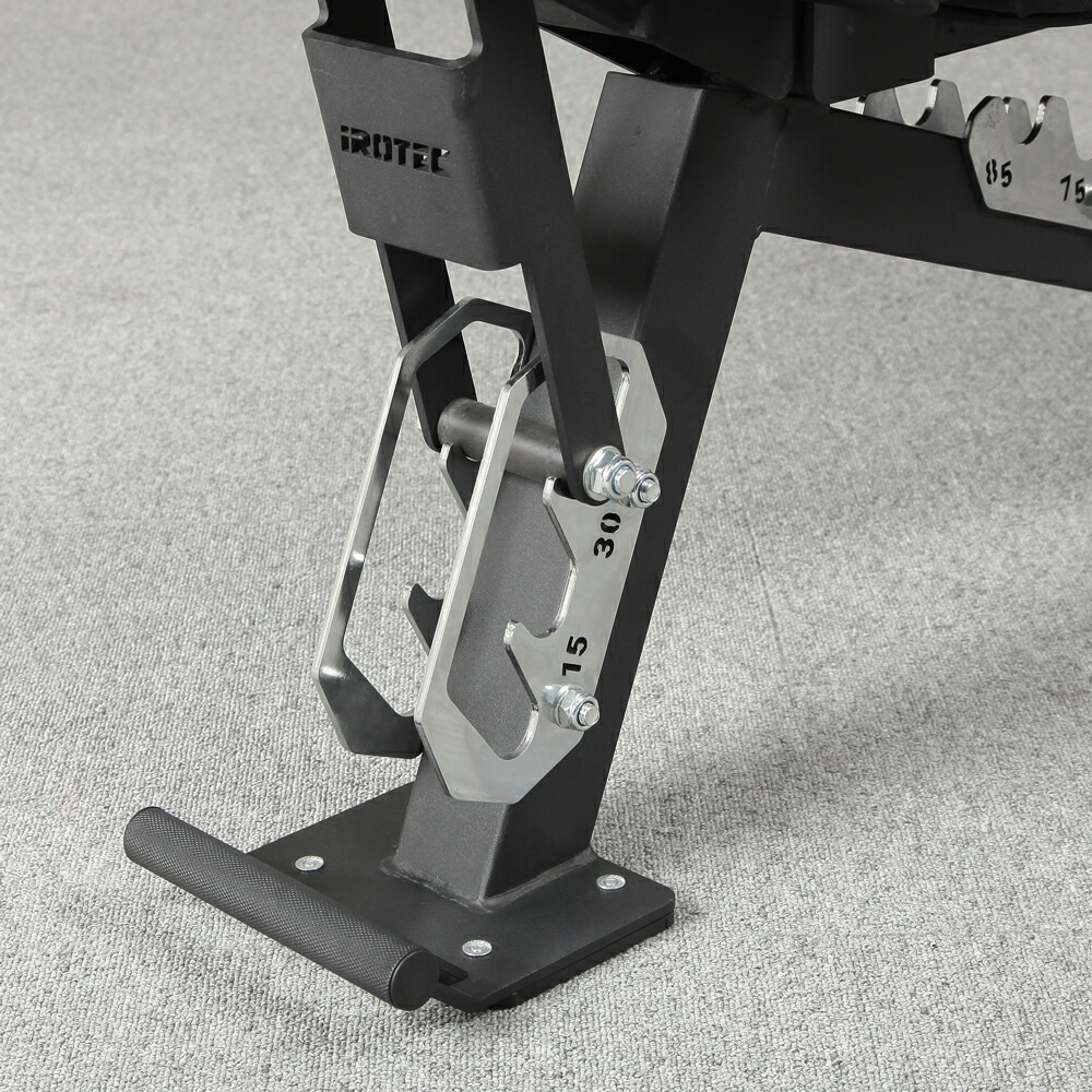 ハードグリップインクラインベンチHPM【ブラック】/IROTEC（アイロテック）-10