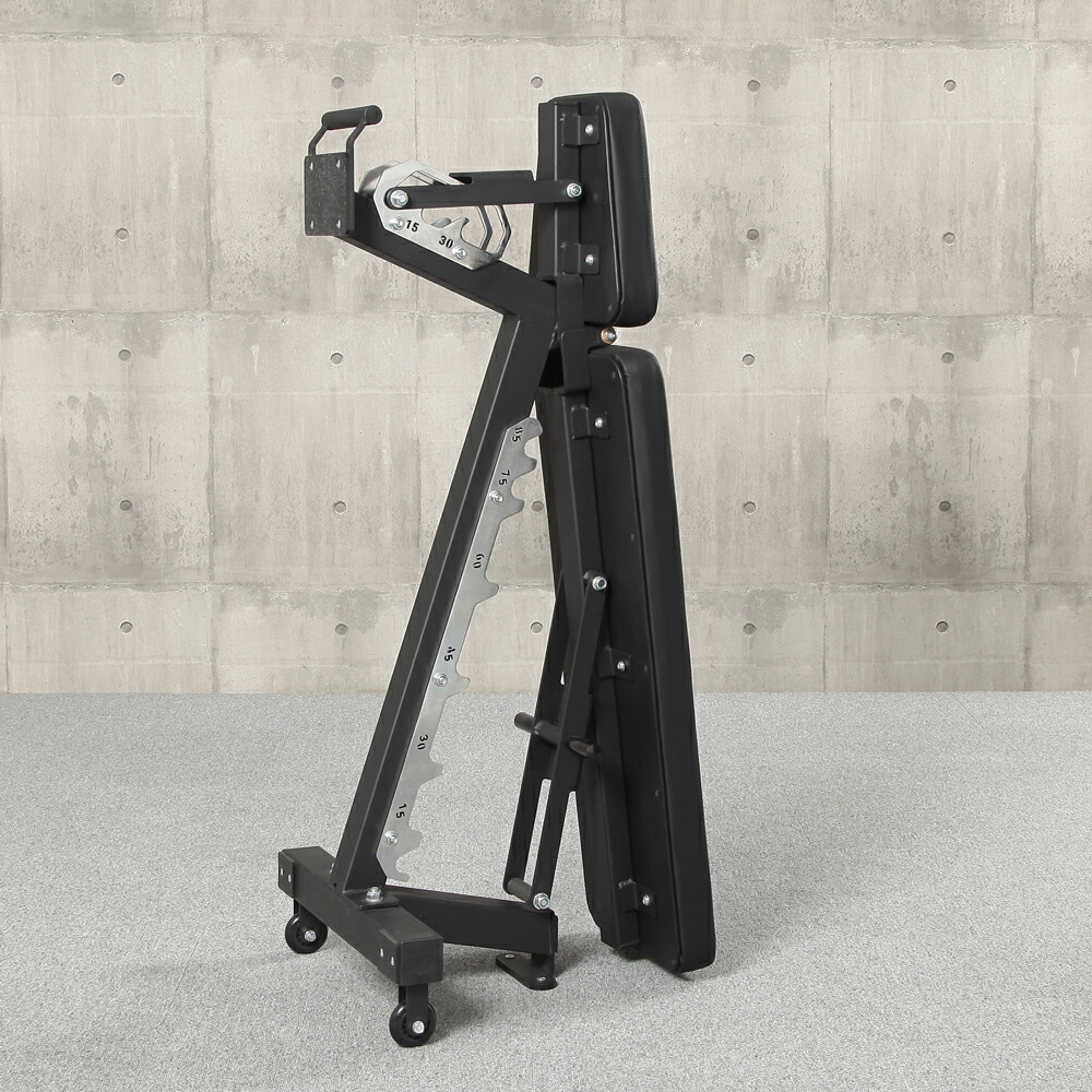 ハードグリップインクラインベンチHPM 【ブラック】 / IROTEC