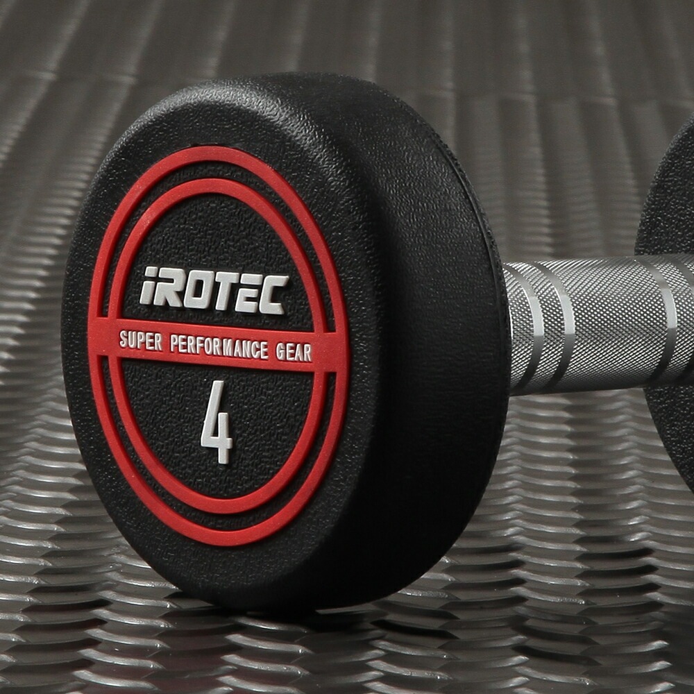NEWラバージムダンベル4kg / IROTEC（アイロテック）